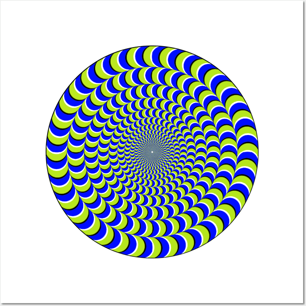 Optical #Art: Moving #Pattern #Illusion - #OpArt Wall Art by rastyrcom